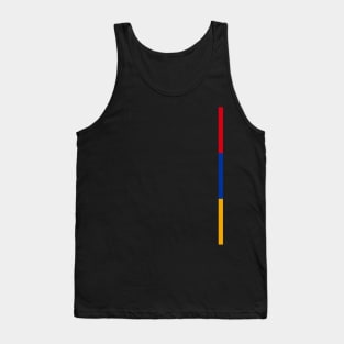 Armenia Flag - Style Stripe Tank Top